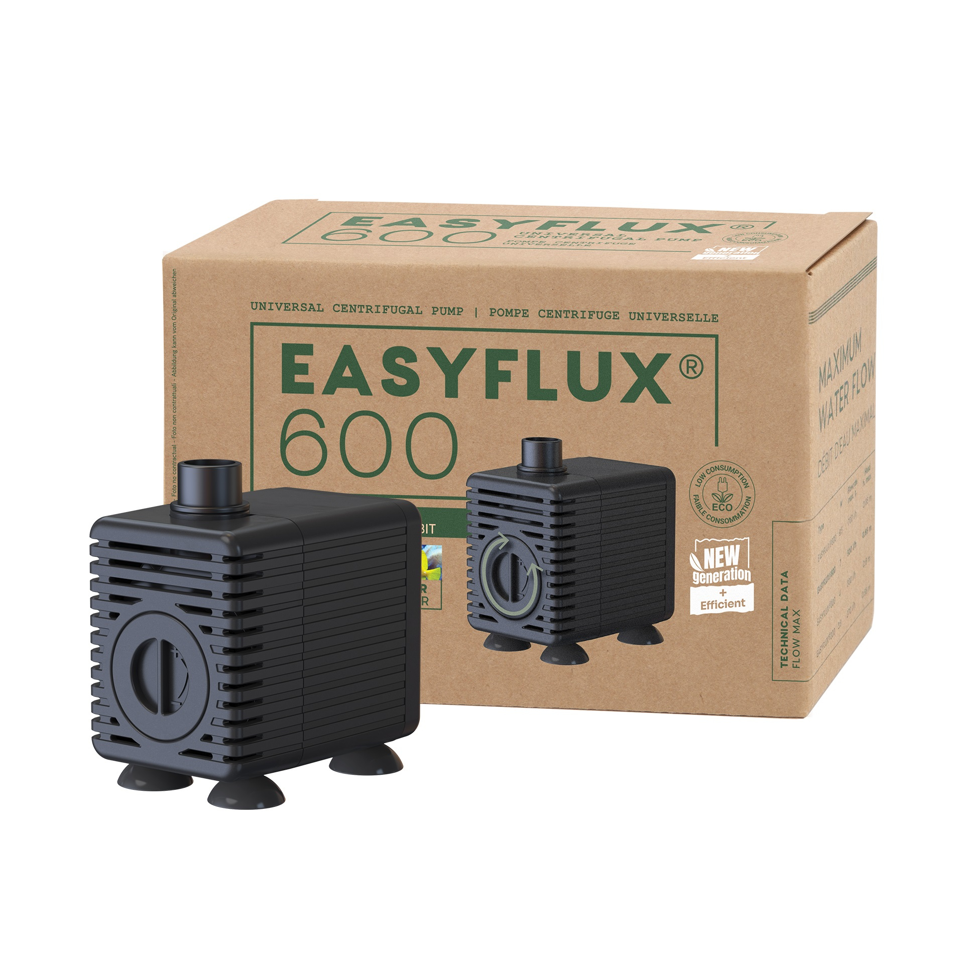 Pompe submersible EASYFLUX 600 650L/h