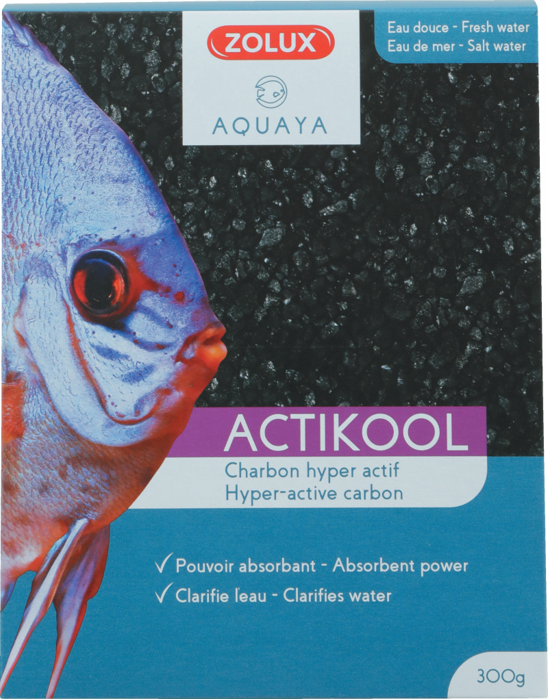 Carbone superattivo per acquario ACTIKOOL 2