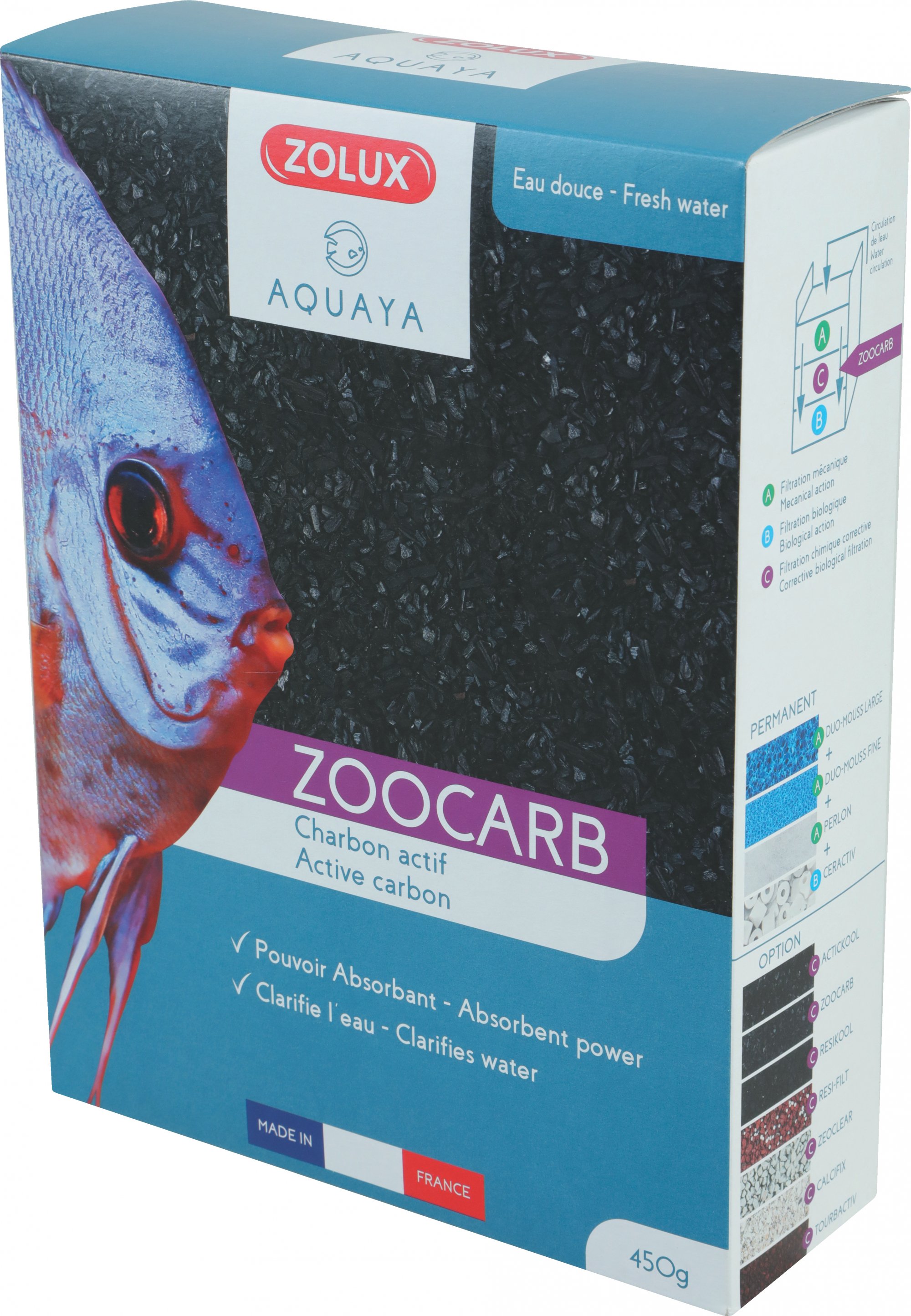 Carbone attivo vegetale ZOOCARB 2