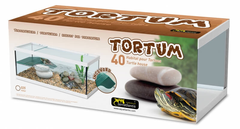 Acquario Tortum senza filtro bianco