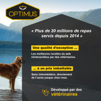 OPTIMUS Sensitive Skin Saumon & Riz pour chien