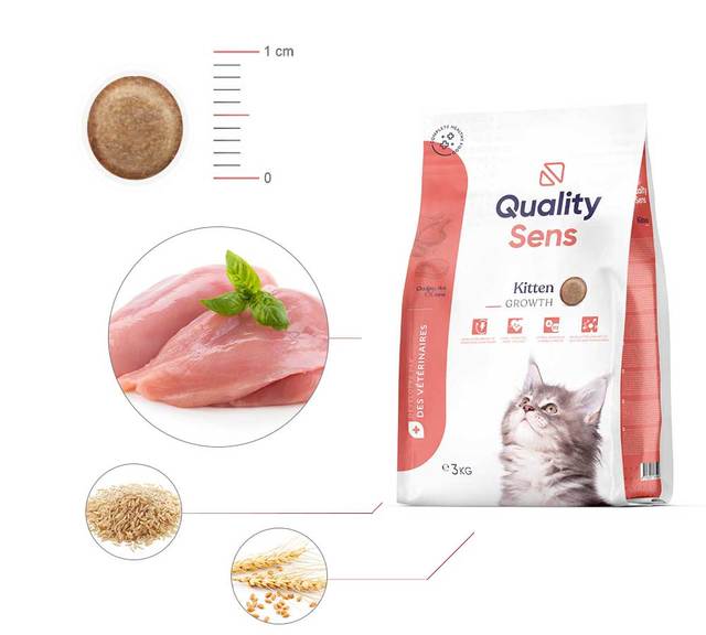 ingredients Quality sens Zoomalia pour chatons