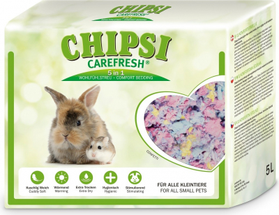 Litière Chipsi Carefresh Confetti pour petits mammifères