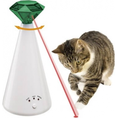 Magazine para gatos - Jogos para gatos e treino: Ponteiro laser para gatos