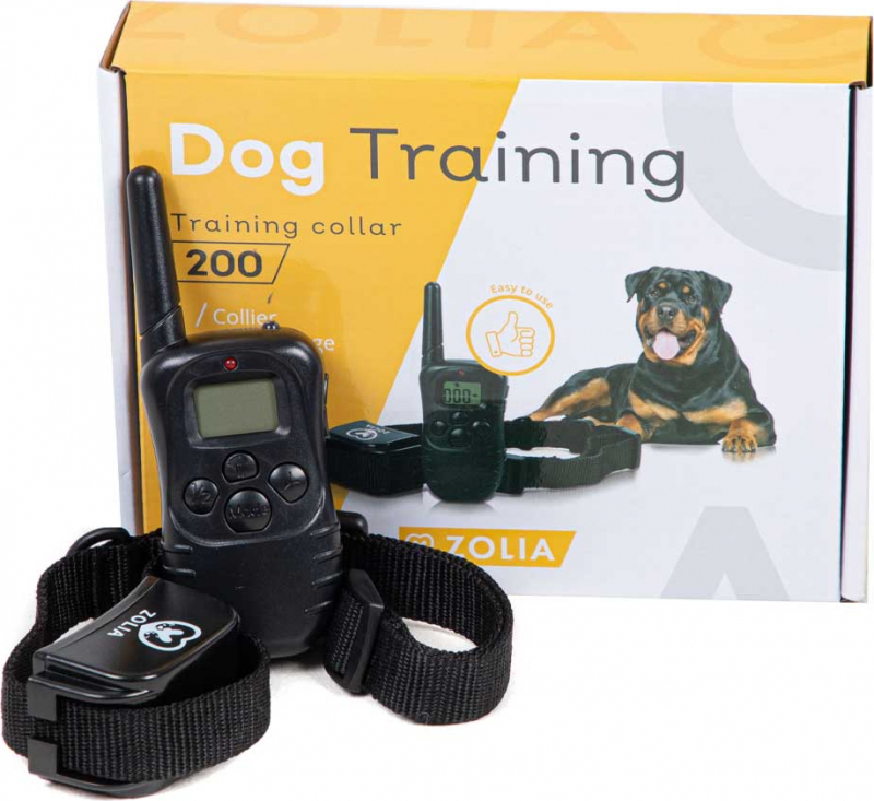 Coleira de treino e obediência para cão com vibração ou estimulação ZOLIA DOGTRAINING 200
