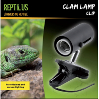 Support de lampe à pince Reptil'us 