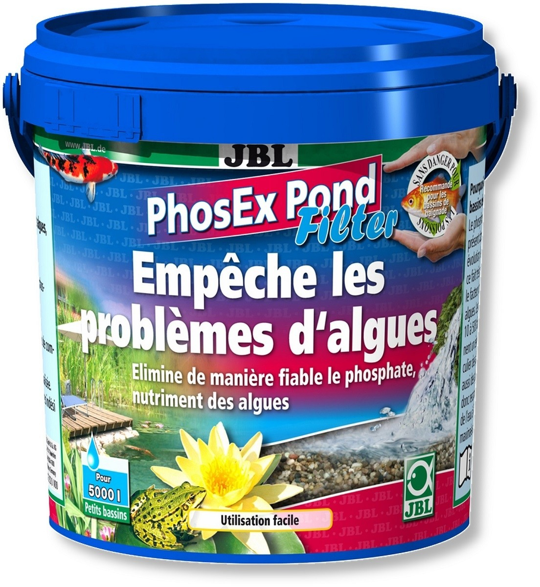 PhosEx Pond Filter Rimovente di fosfati per i filtri da laghetto