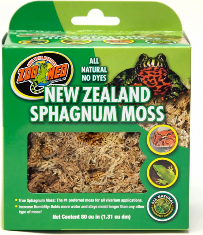 ZooMed New Zealand Moss Spugna di Sfagno