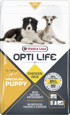 OPTI LIFE Puppy Medium voor pup
