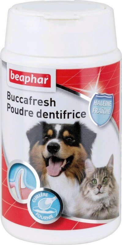 DENTAL PLUS polvo dentífrico para perros y gatos