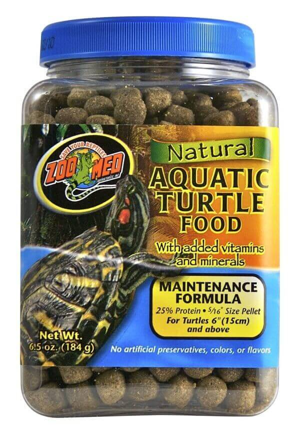 Alimento tartaruga de água Manutenção