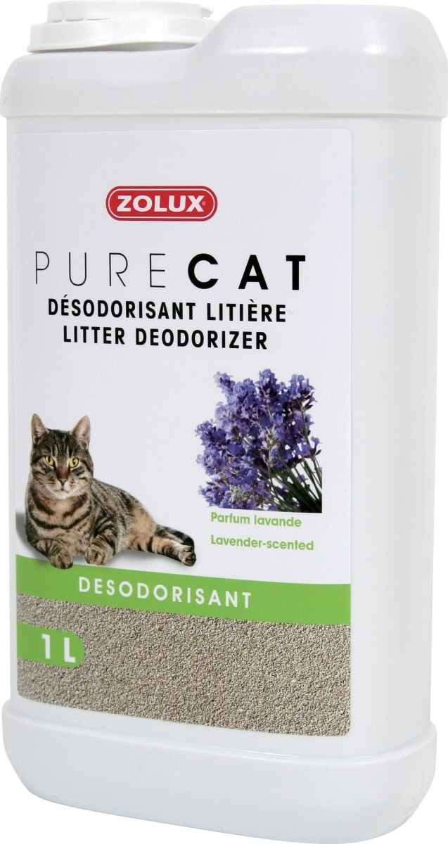 Deodorante per lettiera per gatti lavanda 1L
