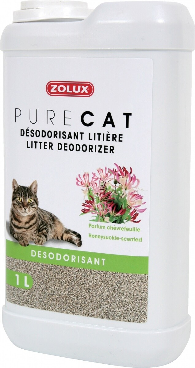 Desodorizante areia gato PURECAT madressilva 1 L