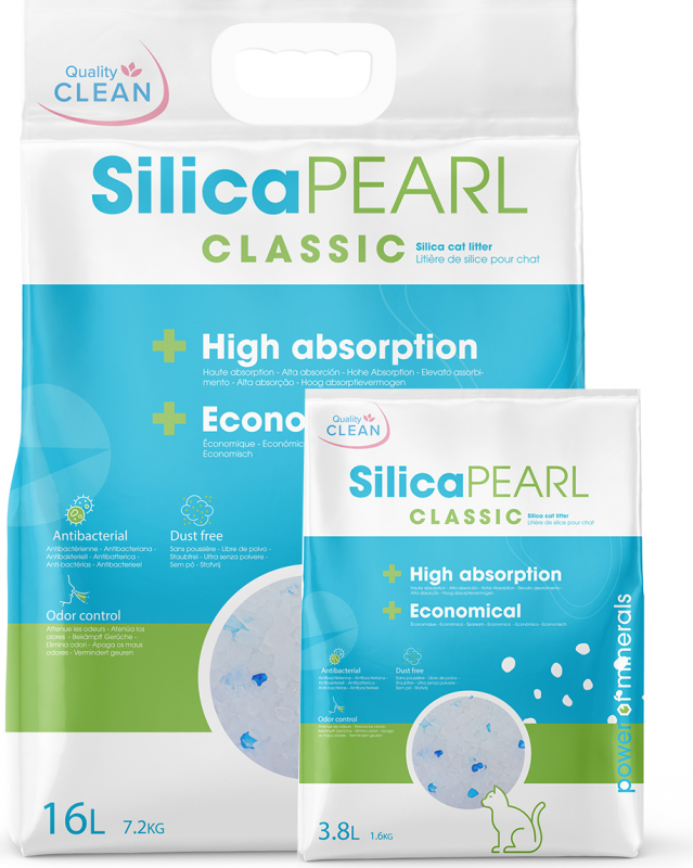 SilicaPearl Silicone litter