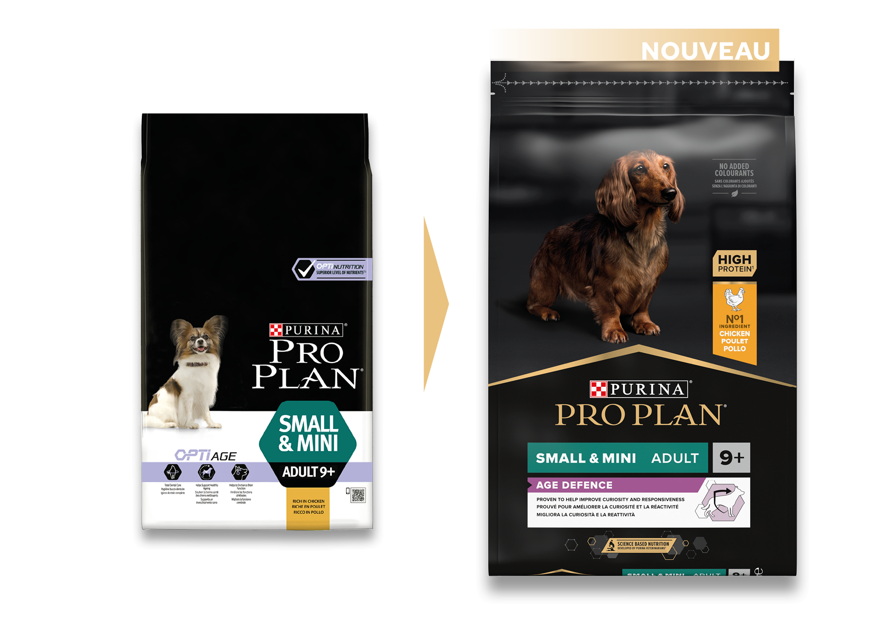 PRO PLAN Small & Mini Adult 9+ Age Defence pienso para perros