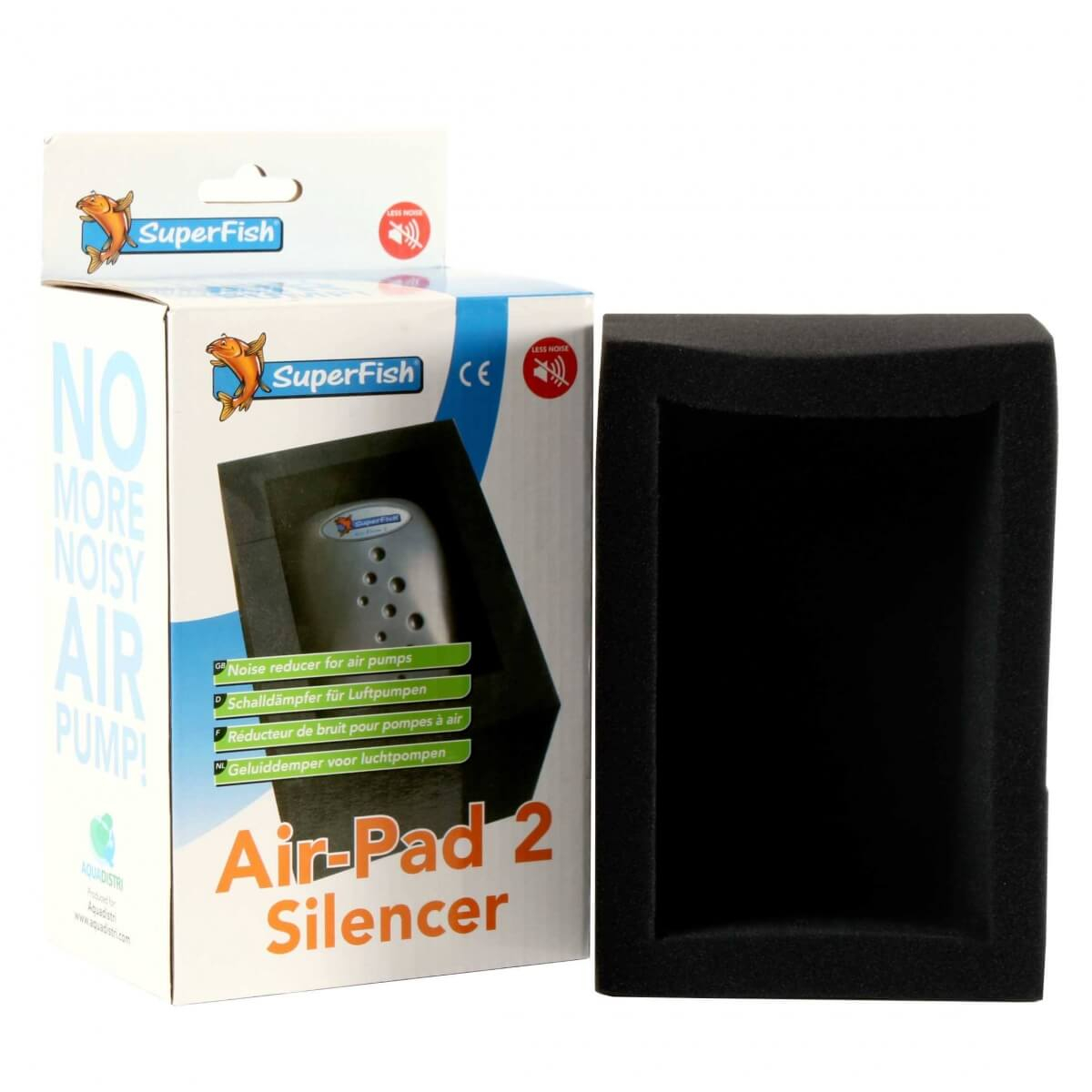 Air-Pad 2 Silencer - Lärmhülle für kleine Luftpumpen