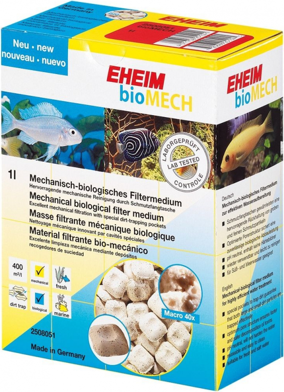 EHEIM BioMech Filtration mécanique et biologique