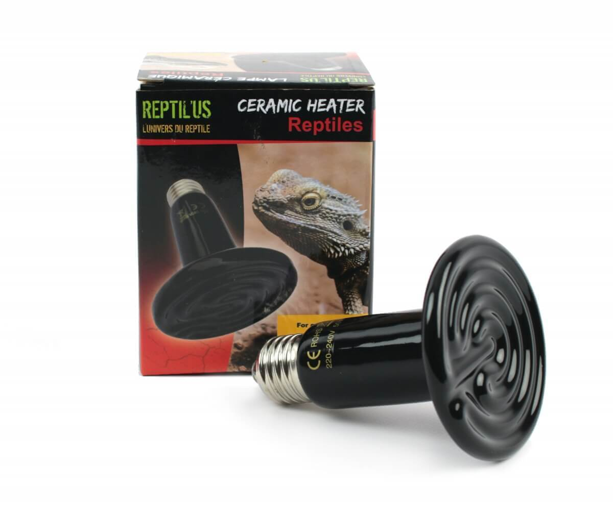 Lámpara calefactora de cerámica Reptil'us