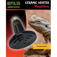 Lámpara calefactora de cerámica Reptil'us