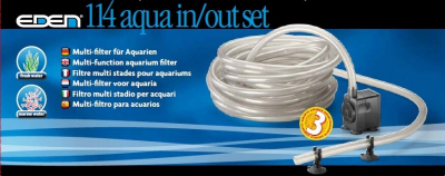 Multi-Filter für Aquarien EDEN 114