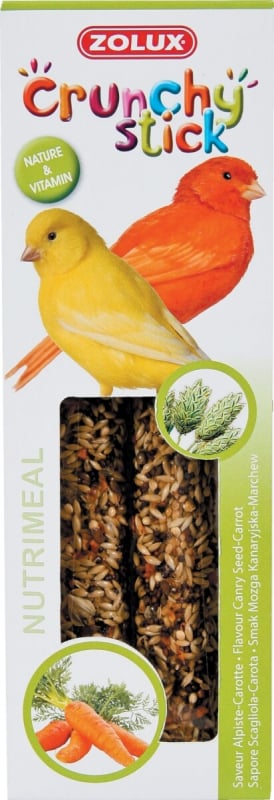 Futtersticks für Kanarienvögel mit Karotten und Kanariensaat (x2)