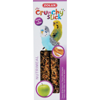 Crunchy sticks voor parkieten gierst/appel (x2)