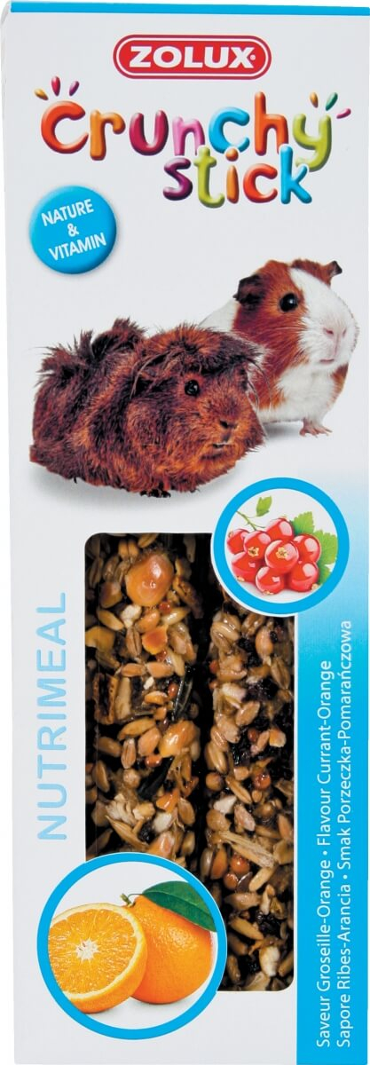 Crunchy Stick mit Johannisbeeren und Orangen für Meerschweinchen (x2)