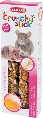 Crunchy Stick mit Hafer/Ei für Ratten und Mäuse (x2)