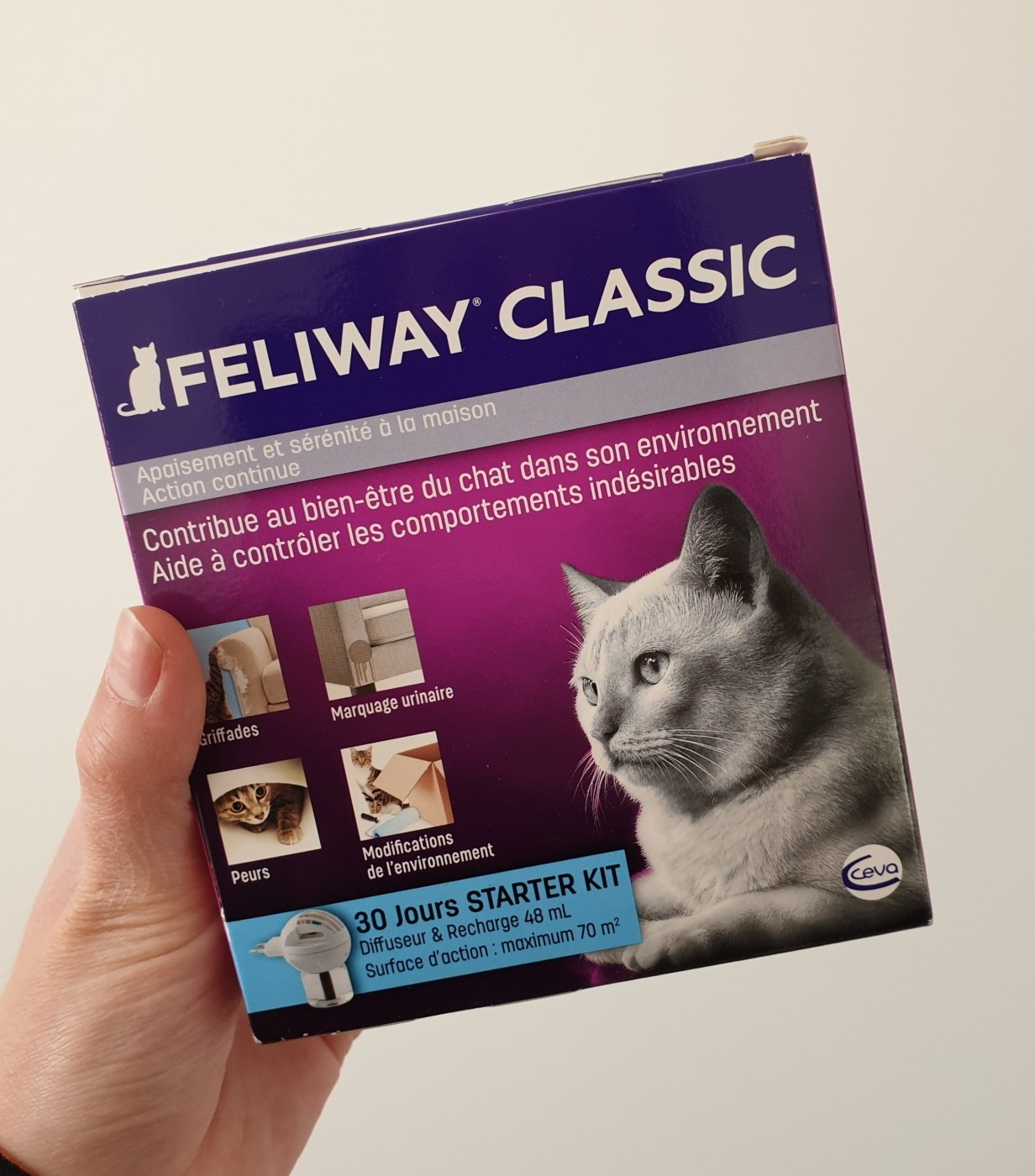 Feliway diffuseur classique pour un chat - La jungle de compagnie