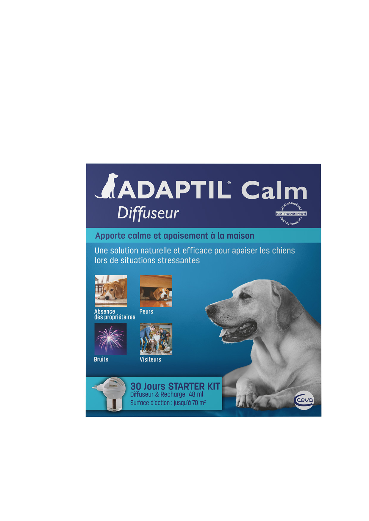 Adaptil Calm Spray e difusor anti-stress para cães