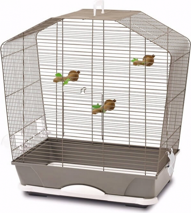 Cage pour perruches et canaris CAMILLE 40 - H55 cm