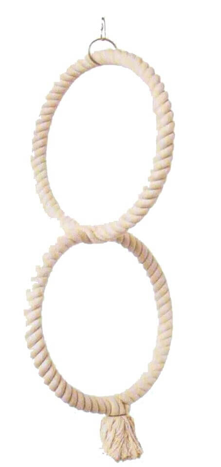 Seilschaukel mit 2 Ringen