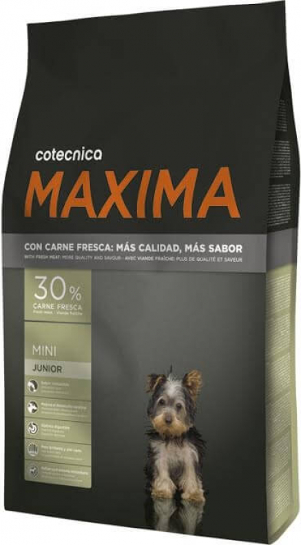MAXIMA Mini Junior pour chiot avec 30% de viande fraîche