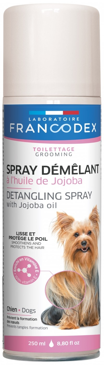 Francodex Spray amaciador com óleo de jojoba 250ml