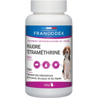 Francodex Poudre antiparasitaire pour chien à la tétraméthrine 150g