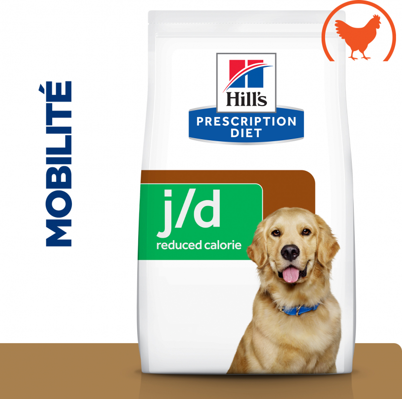 HILL'S Prescription Diet J/D Joint Care Reduced Calorie pour chien adulte