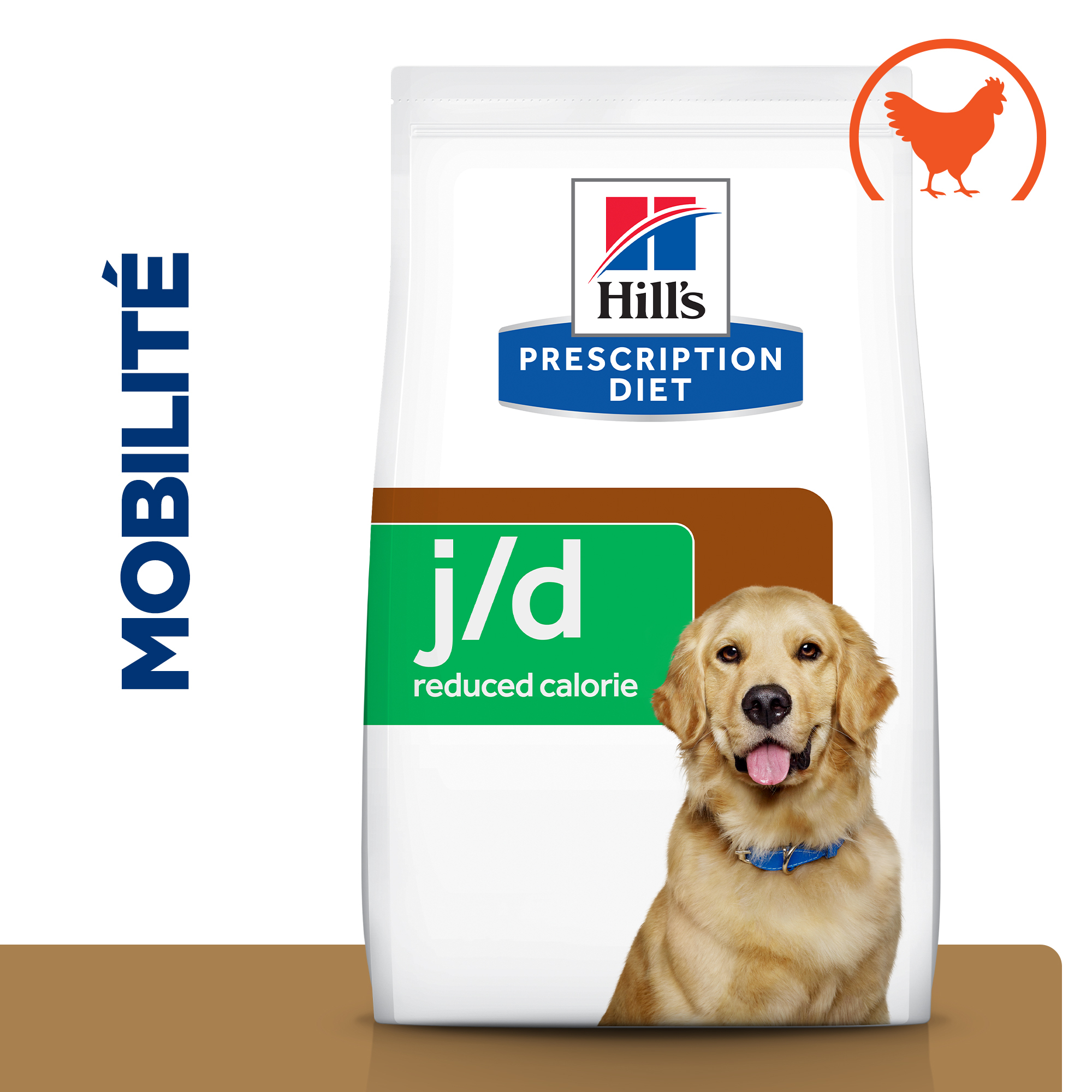 HILL'S Prescription Diet J/D Joint Care Reduced Calorie pour chien adulte