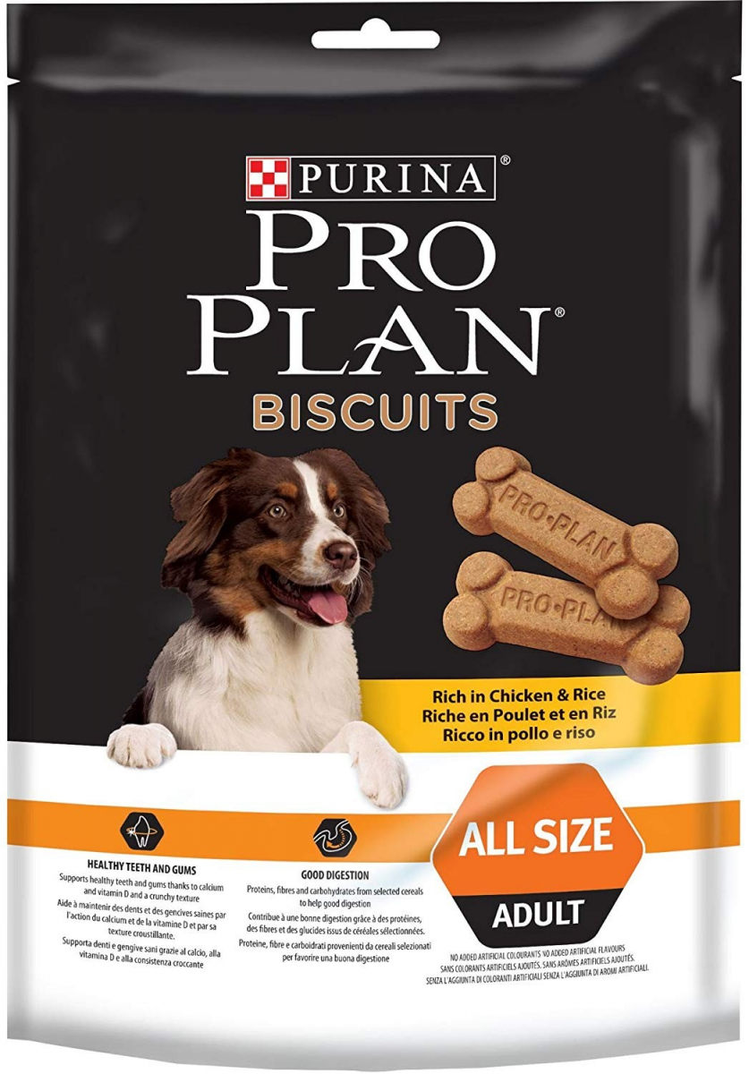 PRO PLAN Biscuits Adult Galletas Ligth de pollo para perros