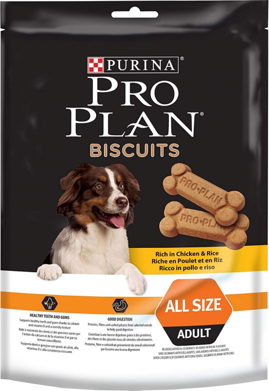 PRO PLAN Biscuits Adult Galletas Ligth de pollo para perros