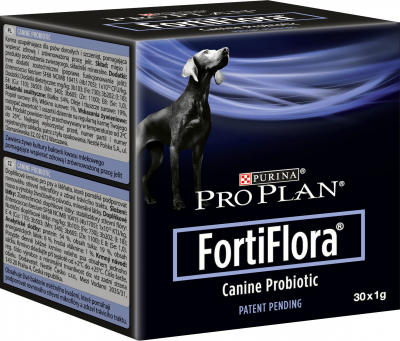 FORTIFLORA Chien Pro Plan Veterinary Diets Probiotiques pour la Flore Intestinale Chien & chiot
