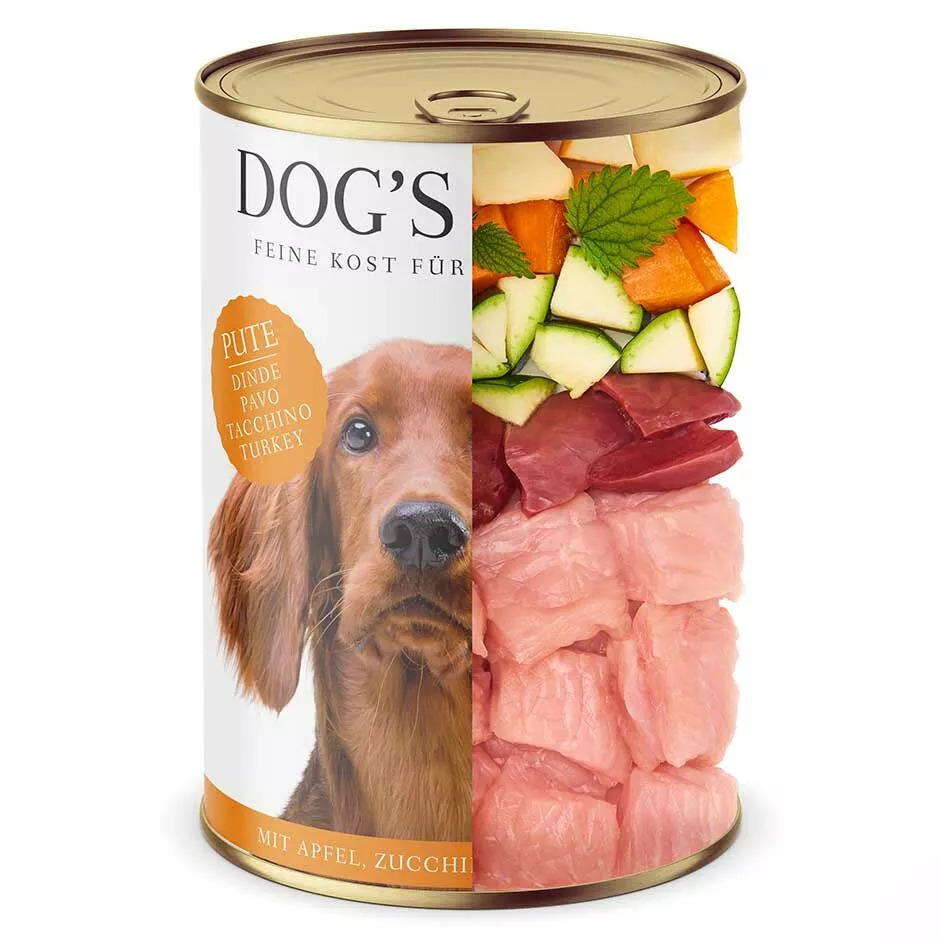 Dog´s Love Comida húmeda para perros adultos con pavo sin cereales