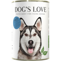 Pâtée 100% naturelle Dog's Love pour chien adulte au poisson sans céréales