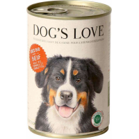 Pâtée BIO 100% naturelle Dog's Love au boeuf 