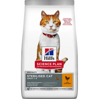 HILL'S Science Plan Adult Sterilised Pollo para gatos esterilizados