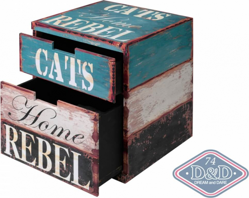 Cat Box Rebel Cubo Gatto