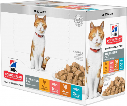 Royal Canin Sterilised Patee En Sauce Pour Chat Adulte