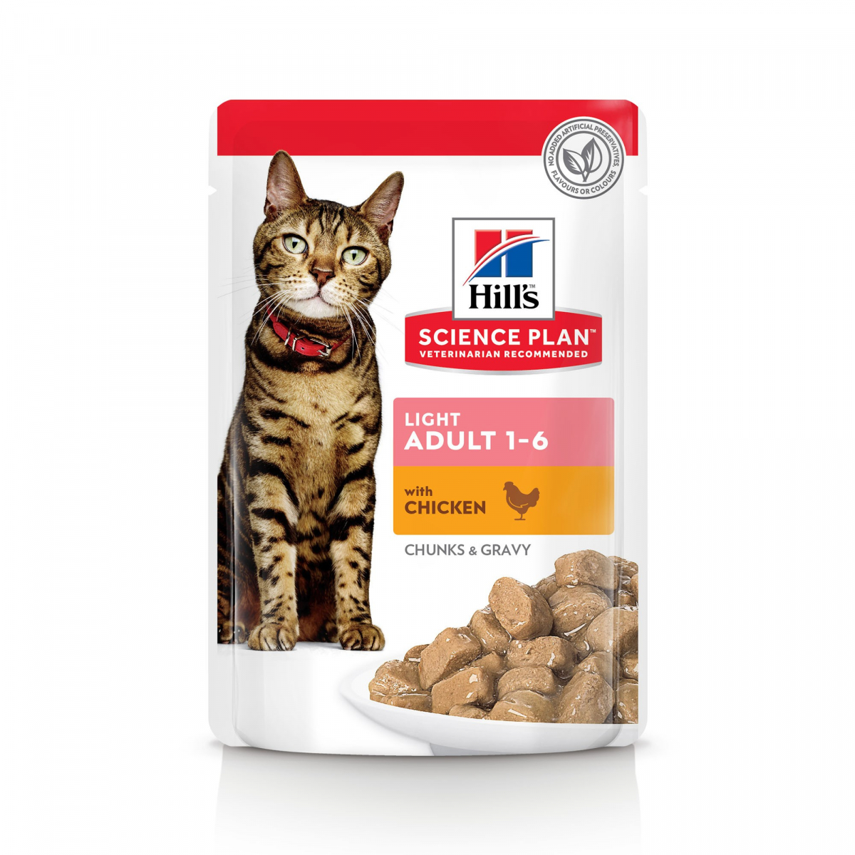 Hill's Feline Adult Light Pollo y Pescado Megapack de comida húmeda para gatos