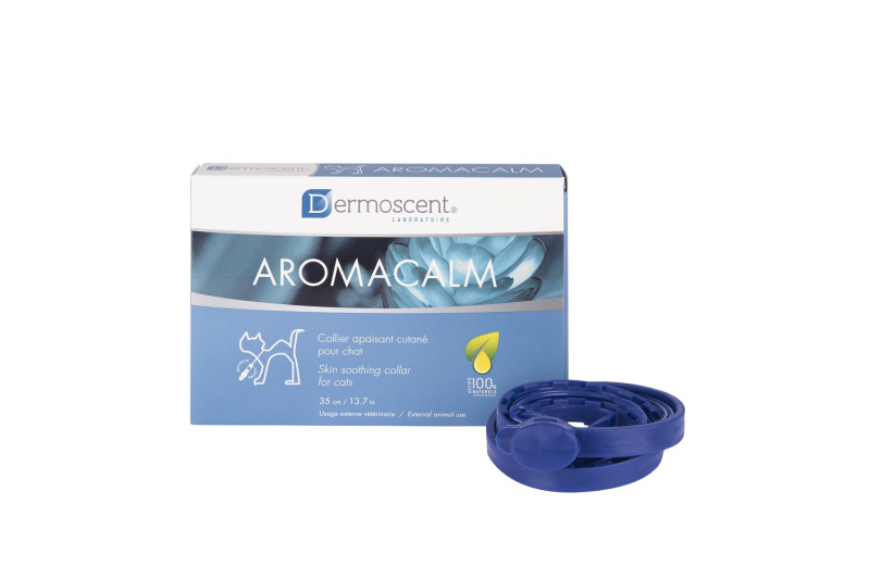 Dermoscent Aromacalm Collar calmante e hidratante para gato