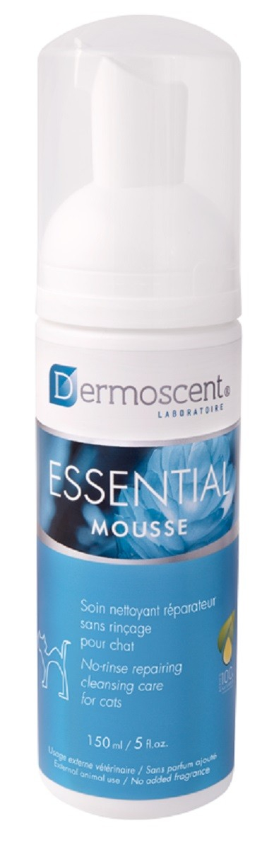Dermoscent Essential Mousse Verzorgingscrème zonder spoelen, voor katten