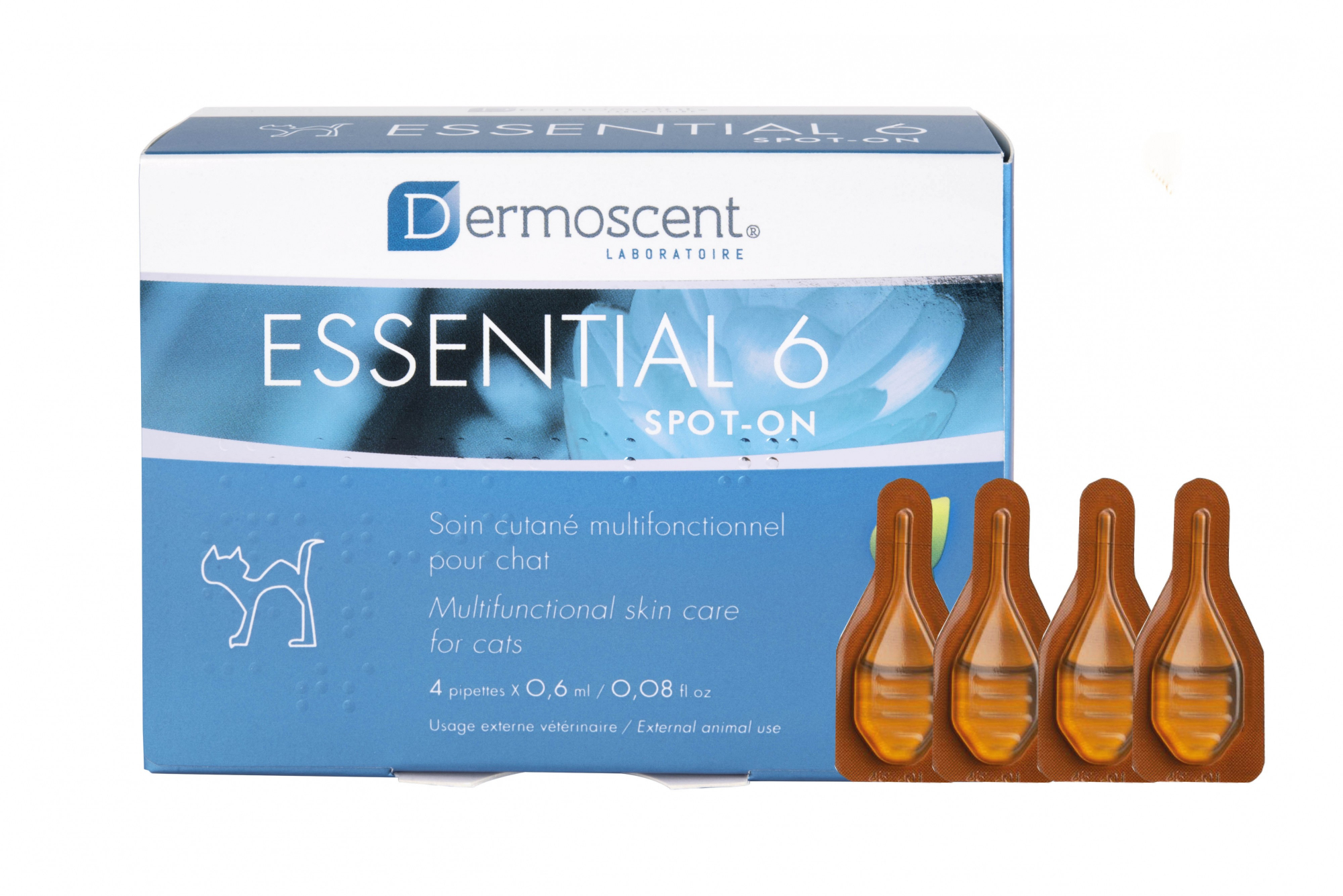 Dermoscent Essential 6 Spot-on multifunktionale Einzeldosis für Katzen